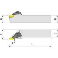 Preview: Indexable Insert holder DVJNR/L, turning tool holder Preview: Indexable Insert holder DVJNR/L, turning tool holder