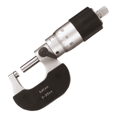 Outside micrometer analog with big thimble M107