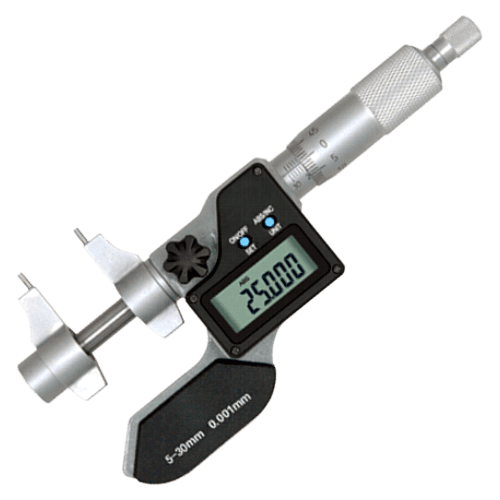 2 point digital inside micrometer, type M77