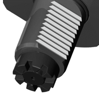 Vorschau: Radial Bohr- und Fräskopf, TOEM, abgewinkelt, kurz, L Vorschau: Radial Bohr- und Fräskopf, TOEM, abgewinkelt, kurz, L