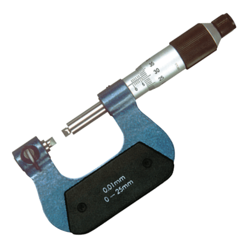 Outside micrometer with interchangeable inserts type M110