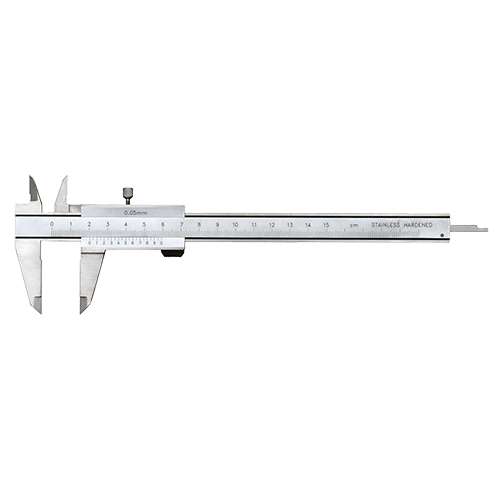 Precision pocket caliper with locking screw, type CSS