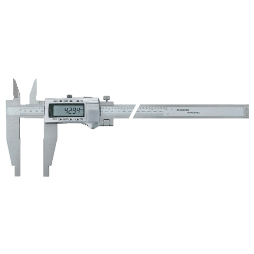 Digital control caliper with cross points, PRESET, ABS, 6016