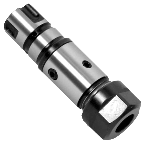 Synchronous tapping chuck Quick-change insert