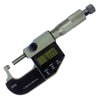 Bügelmessschraube für Rohre Typ M210, 0-25 mm 1 x ballig Bügelmessschraube für Rohre Typ M210, 0-25 mm 1 x ballig