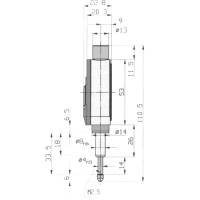 Preview: Comparator gauge COMPIKA ± 0.05, DIN 879/1, reading 0.001 mm Preview: Comparator gauge COMPIKA ± 0.05, DIN 879/1, reading 0.001 mm