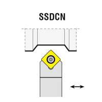 Preview: Turning tool holder SSDCN, insert holder Preview: Turning tool holder SSDCN, insert holder