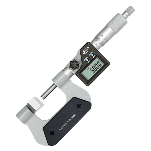 Digital outside micrometer with large anvil Type 684