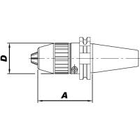 Vorschau: NC Kurzbohrfutter DIN 69871 Vorschau: NC Kurzbohrfutter DIN 69871