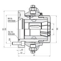 Preview: QUADRO® Lever-Operated collet chuck SSF Preview: QUADRO® Lever-Operated collet chuck SSF