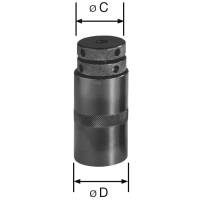 Vorschau: Schraubbock mit Magnet und flacher Auflage Serie VSJM Vorschau: Schraubbock mit Magnet und flacher Auflage Serie VSJM