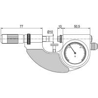 Preview: Indicating snap micrometer type 678/1 Preview: Indicating snap micrometer type 678/1