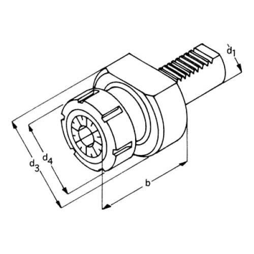 VDI Werkzeughalter DIN 69880 Form E4