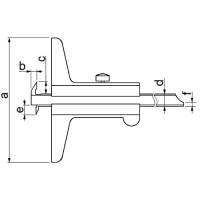 Vorschau: Tiefenmessschieber mit Doppel-Haken, analog, DIN 862, C060 Vorschau: Tiefenmessschieber mit Doppel-Haken, analog, DIN 862, C060