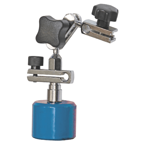 Universal small dial support with permanent magnet base, 555