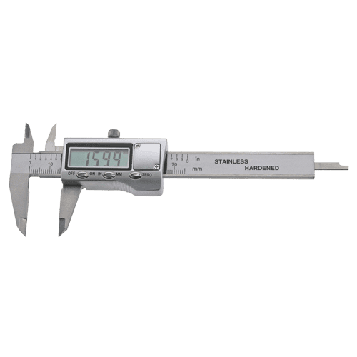 Digital caliper, small, metal housing, DIN 862, type 603