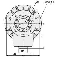 Vorschau: Hydraulikzylinder für Kraftspannfutter Vorschau: Hydraulikzylinder für Kraftspannfutter