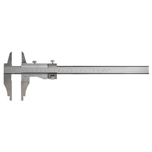 Control caliper with points and fine adjustment, type AZC 41