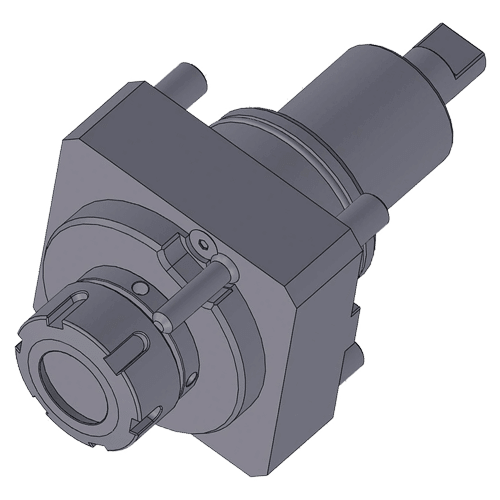 Axial Bohr- und Fräskopf BMT 65, Haas ST-Linie