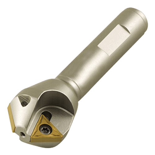 Chamfer milling cutter with shank for TCMT inserts