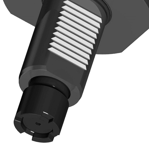 Angetriebenes Werkzeug für Okuma, abgewinkelt, L