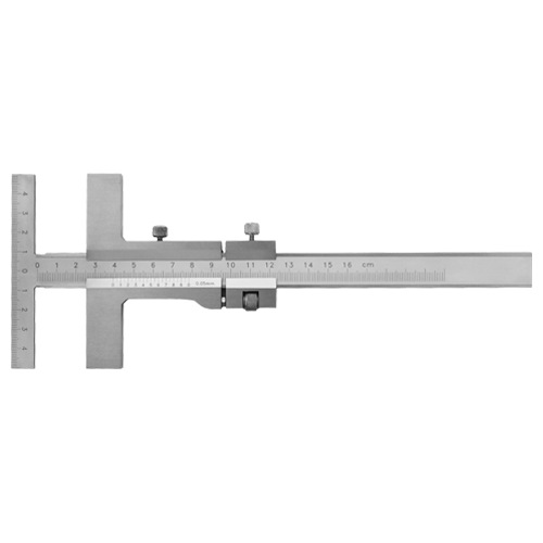 Precision marking caliper with fine adjustment, type C017