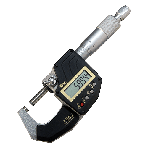 Digital outside micrometer, IP 65, type 6017