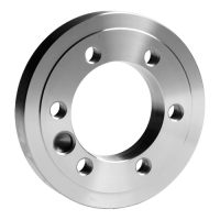 Vorschau: Flansch für Backenfutter DIN 55026, futterseitig plan Vorschau: Flansch für Backenfutter DIN 55026, futterseitig plan