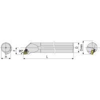 Vorschau: Bohrstangen Klemmhalter PWLNR/L, Wendeplattenhalter Vorschau: Bohrstangen Klemmhalter PWLNR/L, Wendeplattenhalter