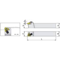 Vorschau: Außengewinde Klemmhalter ISO, Wendeplattenhalter Vorschau: Außengewinde Klemmhalter ISO, Wendeplattenhalter