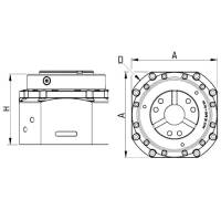 Vorschau: Pneumatisches modulares Spannzangenfutter, Typ SK Vorschau: Pneumatisches modulares Spannzangenfutter, Typ SK