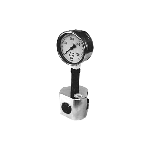 Clamping force meter for threejaw chucks