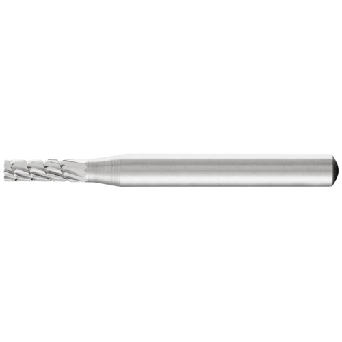 PFERD HSS rotary cutters, form A, shank 6 mm, with face serration