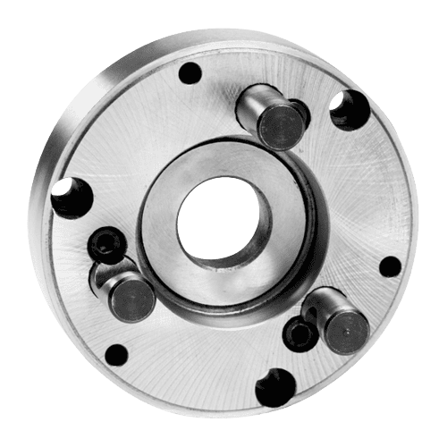 Universal Adapterflansch 72/55-12 Loch – Für 100 Mm Backenfutter & Planscheiben, M8 Schrauben, Bund-Ø 72 Mm, Spindel-Ø 55 Mm