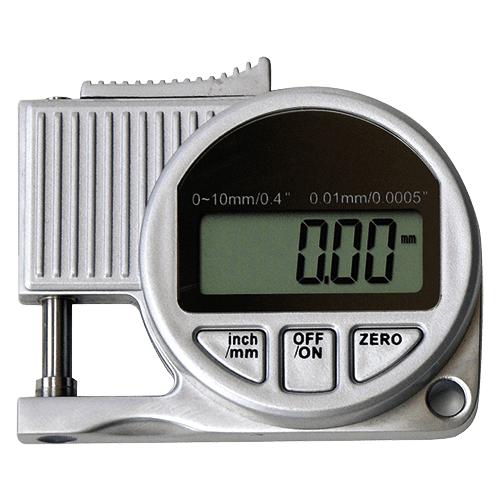 Digital thickness gauge 565/3, measuring range 0 - 10 mm
