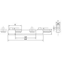 Vorschau: Backen Ausdrehvorrichtung für Dreibacken-Planspiralfutter Vorschau: Backen Ausdrehvorrichtung für Dreibacken-Planspiralfutter