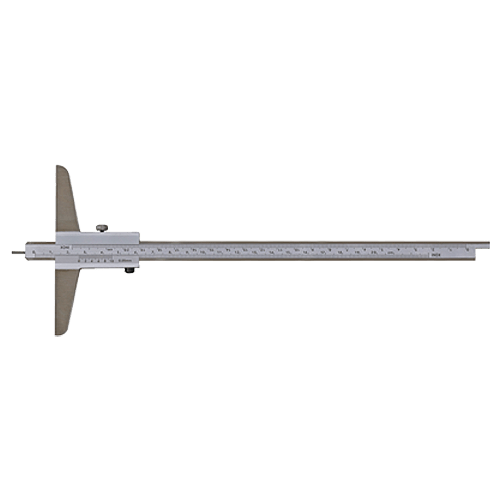 Depth caliper with needle point, rod changeable, type C064