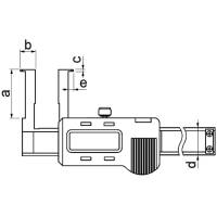 Vorschau: Digitaler Innen-Nuten-Messschieber, PRESET-Funktion, 6704 Vorschau: Digitaler Innen-Nuten-Messschieber, PRESET-Funktion, 6704